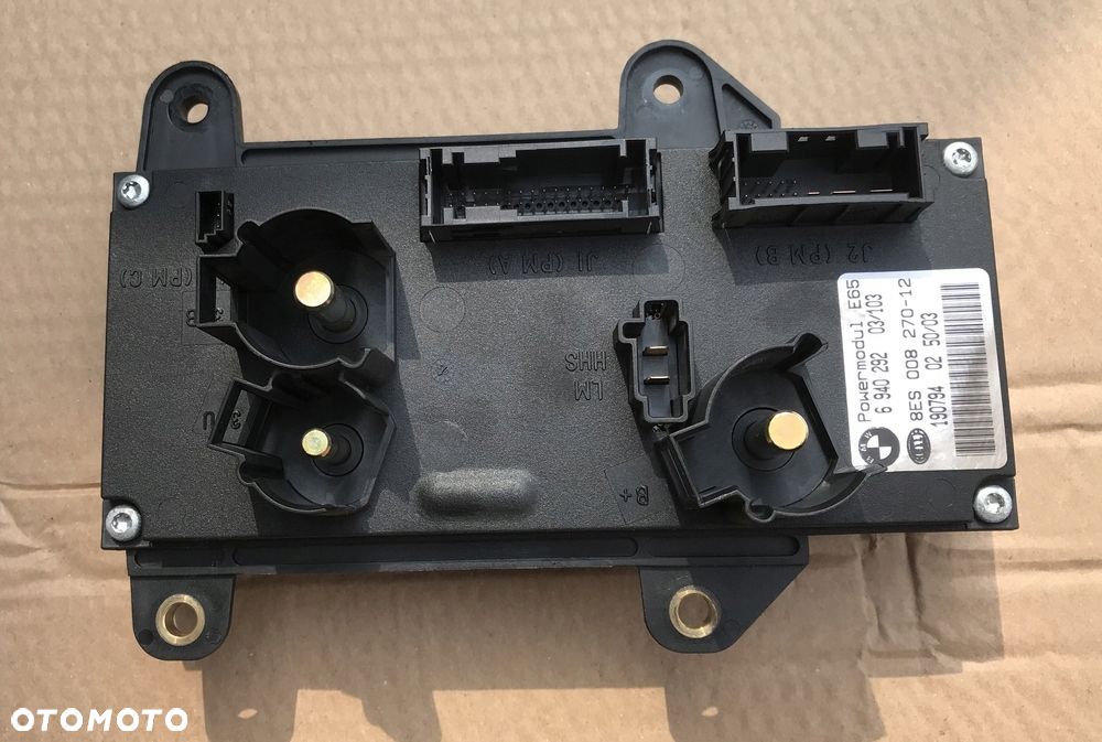 STEROWNIK MODUŁ POWER 6940292 ZASILANIA BMW E65 - 1