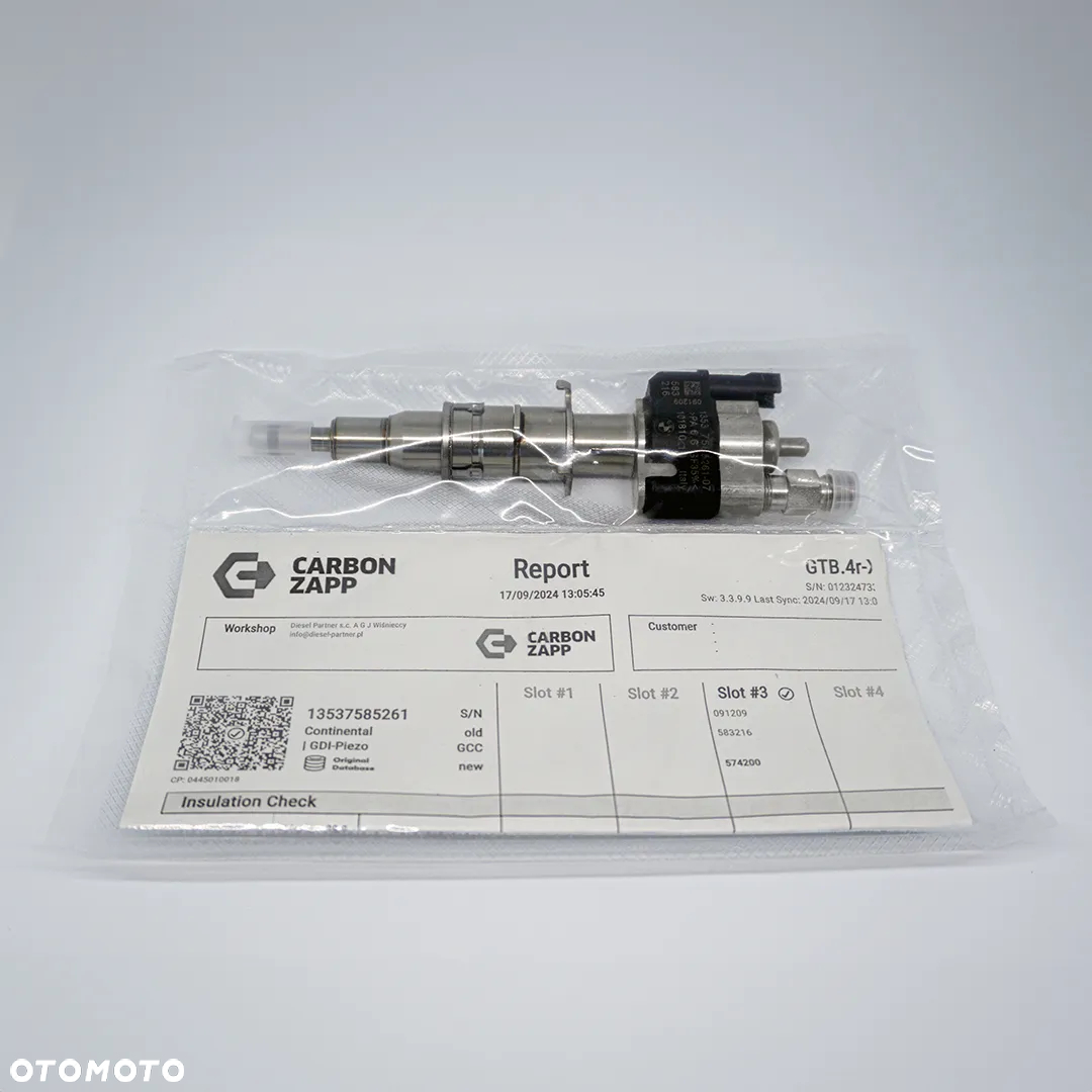Wtryskiwacz BMW 13537537317 benzynowy do modeli 1, 3, 5, 6, 7, X5, X6, Z4. GWARANCJA - 2