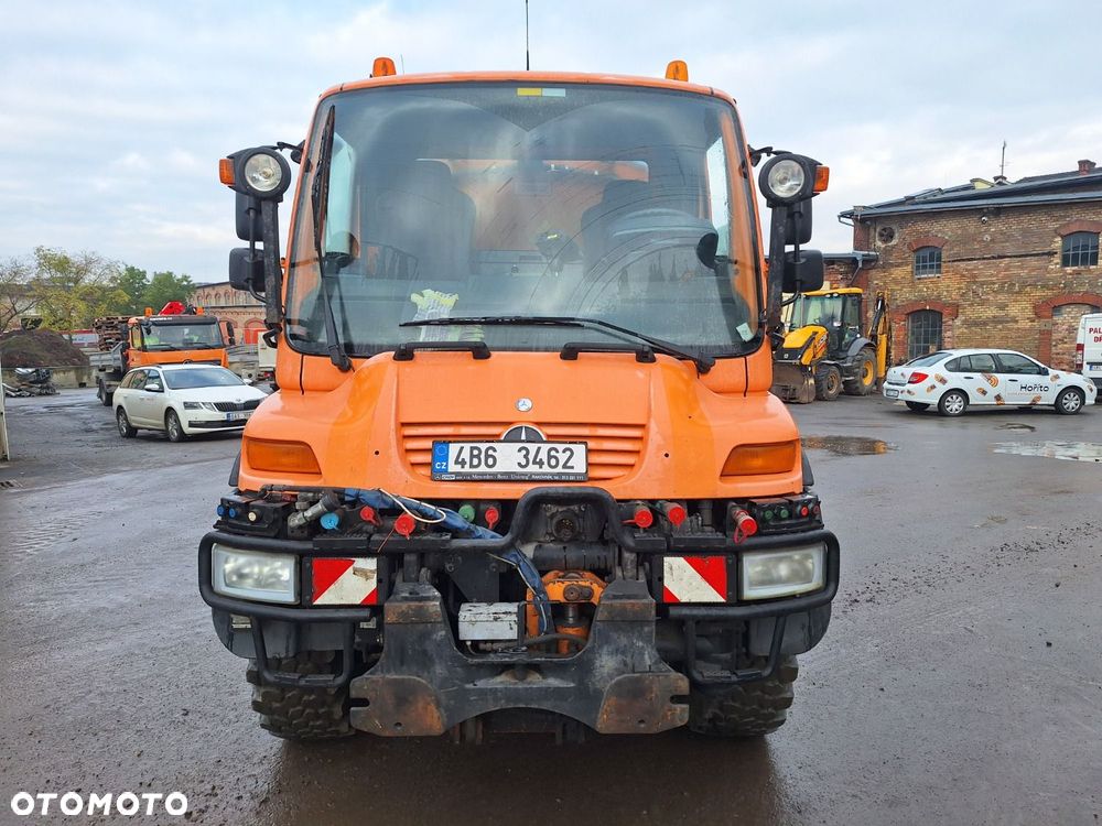 Versalift Unimog U400 4X4+ Stratos B30 24 Valn + Shmidt Kl V32 - 2