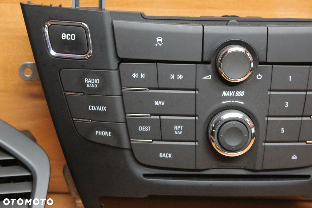 RADIO NAWIGACJA WYŚWIETLACZ KOLOROWA KOMPLET Z PINEM OPEL INSIGNIA A PRZED LIFT NAVI 900 ECO 22830698 - 4