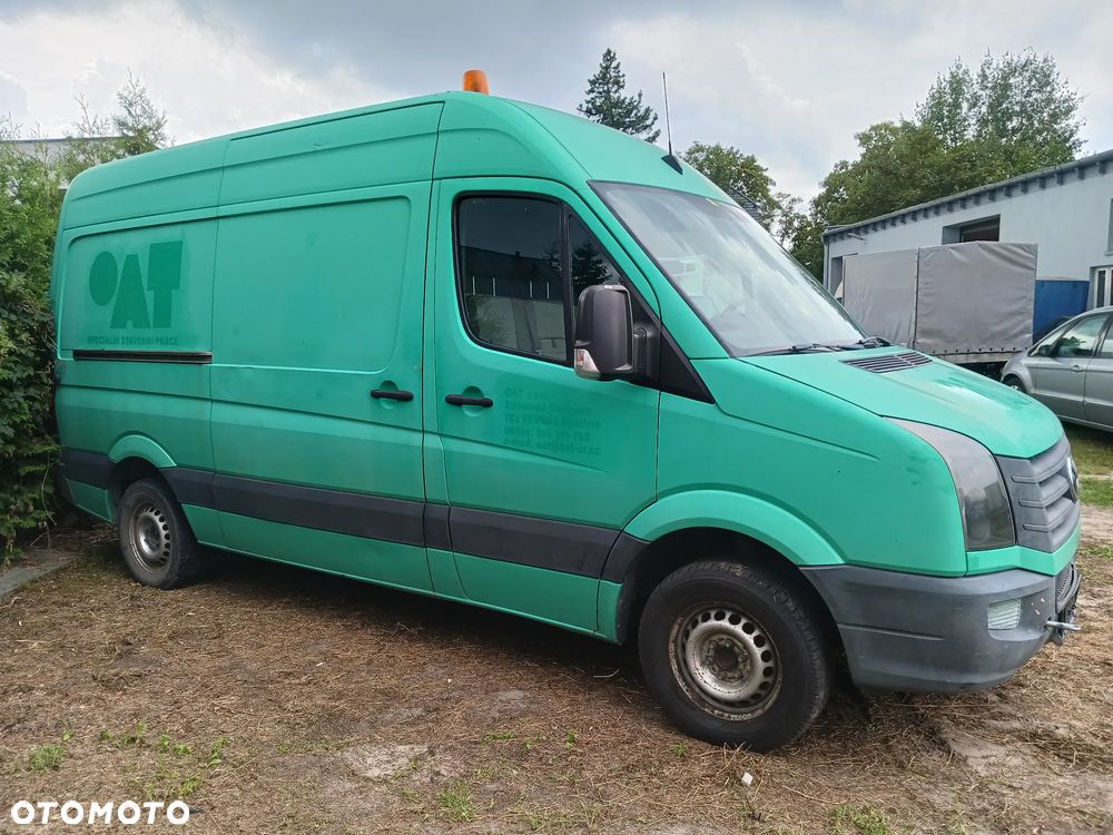 Volkswagen CRAFTER 2012r Blaszak średniak Furgon 2.0 TDI 140 KM KLIMA - 2