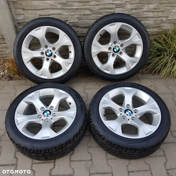 4x 7,5x17 ET34 5x120 Komplet felg aluminiowych z nowymi oponami letnimi BMW 3,1,X1,X3 Poznań - 1