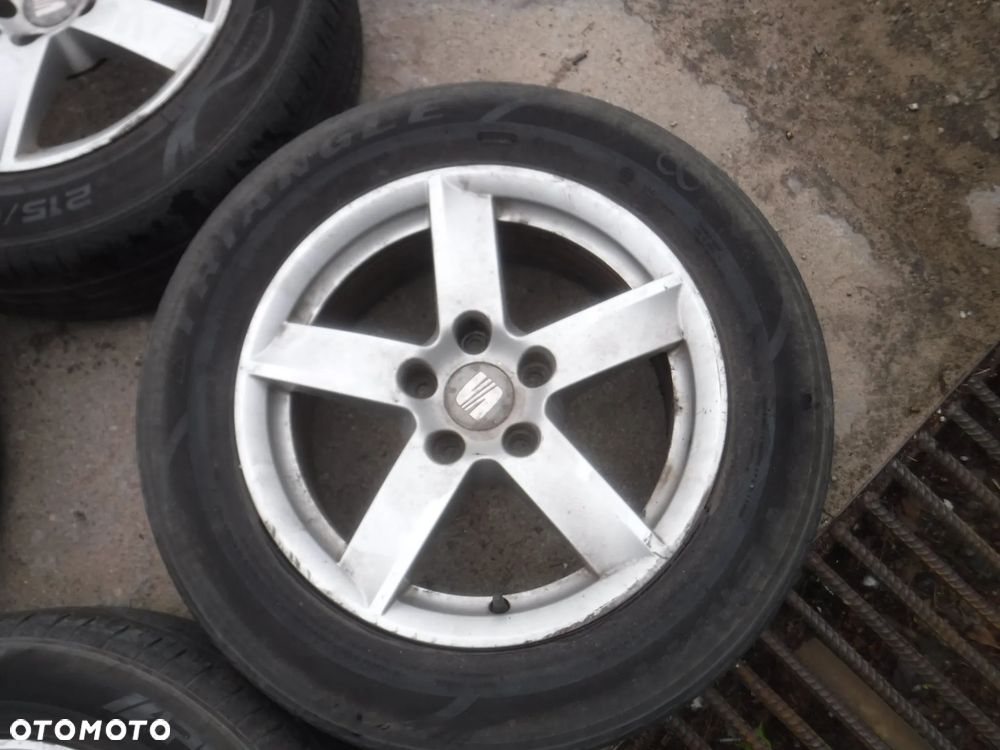Seat Alhambra 7N Leon Altea Vw Sharan Skoda Audi alufelgi 16 5X112 ET33 6.5"  opony 7N5601025 - 3