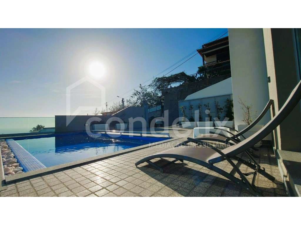 Moradia T2 na Calheta com piscina e vista mar - Grande imagem: 4/33