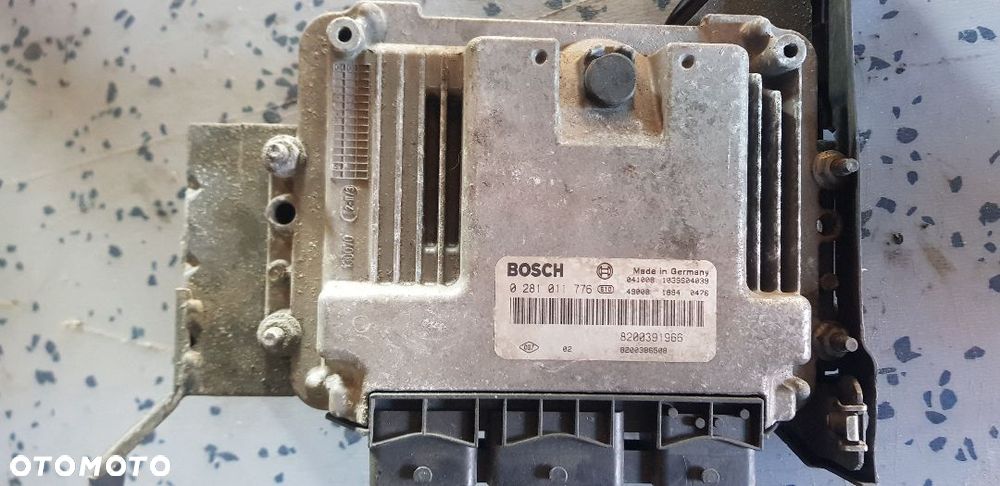 RENAULT SCENIC II MEGANE II 1.9 DCI STEROWNIK SILNIKA 0281011776 - 1