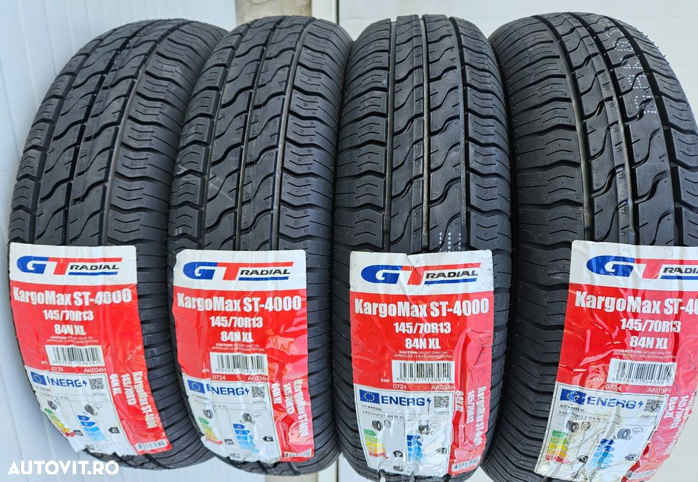145/70 R13, 84N XL, GT Radial Kargomax, Anvelope de remorca M+S - 1