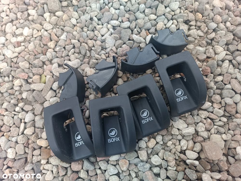ZAŚLEPKI ISOFIX KOMPLET SKODA OCTAVIA III VRS KOMBI 5E0887233A - 1