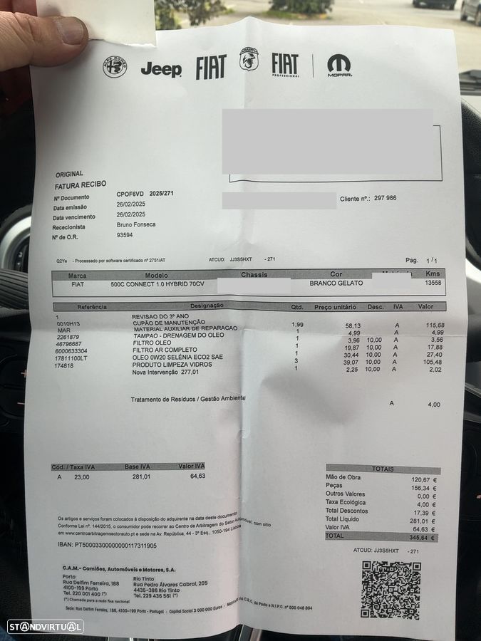 Fiat 500C 1.0 Hybrid Connect - 12
