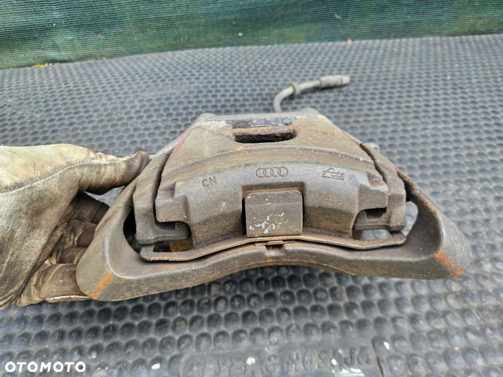 Zaciski Zacisk Hamulce Klocki Tarcze Tarcza Oslony Oslona 320mm Przod Przednie SWAP Audi A6 C6. - 27
