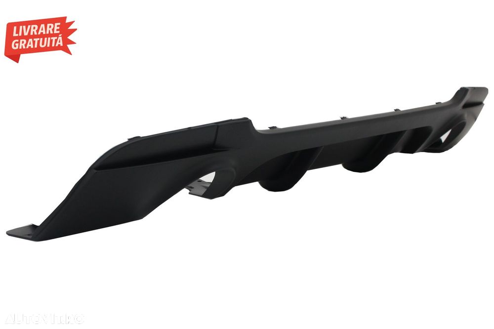 Difuzor Bara Spate Cu Evacuare Dubla BMW 3 Series E92 E93 (2006-2013) M Design- livrare gratuita - 3