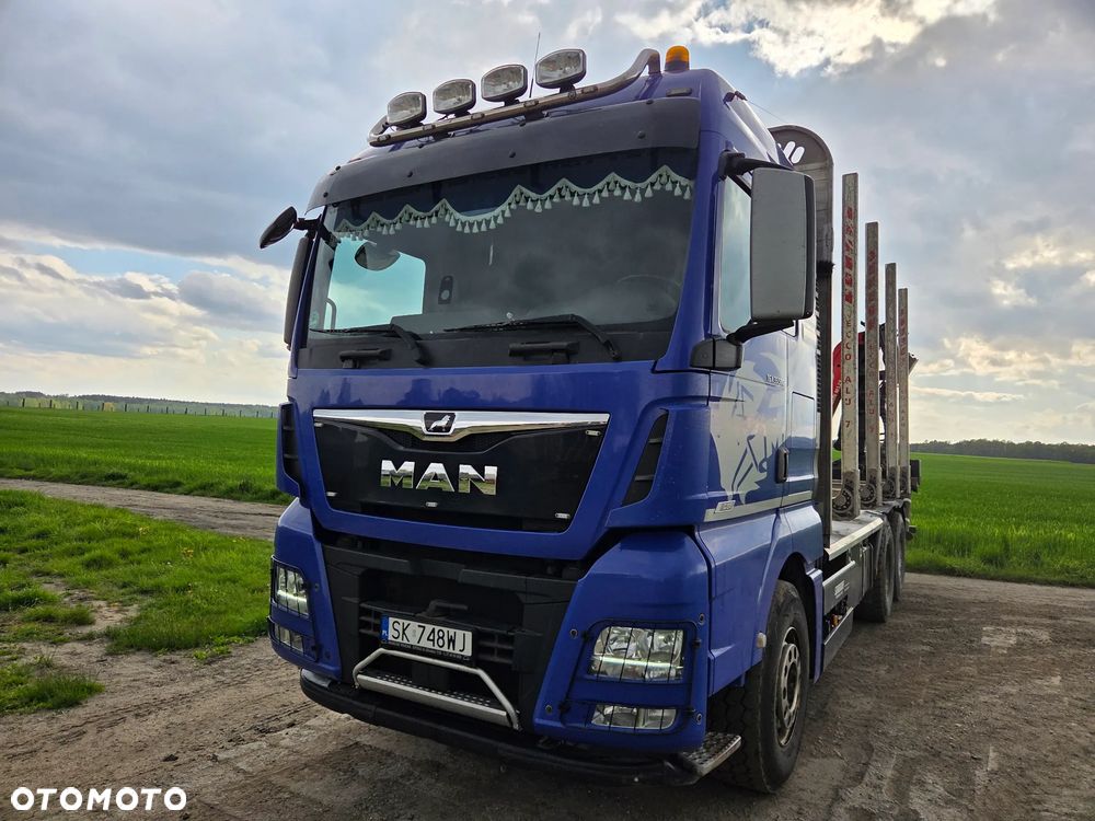 MAN TGX do drewna drzewa lasu Epsilon - 1