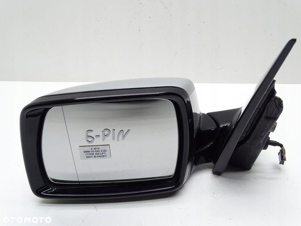 LUSTERKO LEWE PRZEDNIE BMW X3 E83 TITANSILBER METALLIC 354 5 PIN M-PAKIET - 1