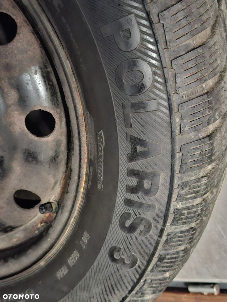 Koło zapasowe 15 cali Renault Master II 215/65R15 opona zima Barum Polaris 3 rok 2014 bieżnik 7mm - 3