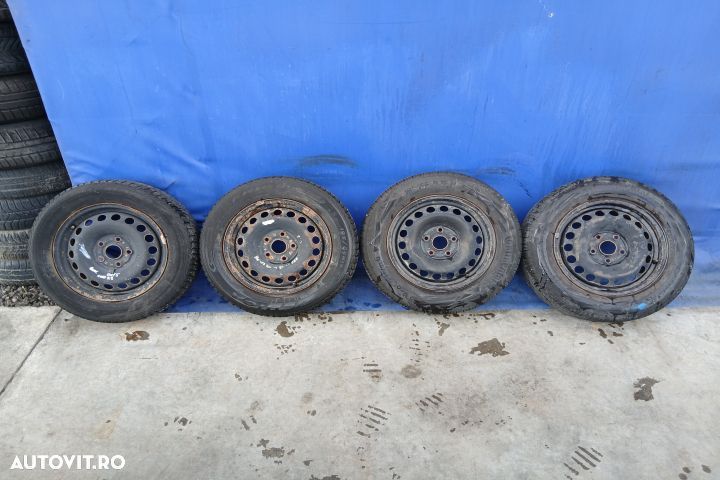 Jante tabla cu anvelope 15 - set 1K0601027C 6JX15H2 ET47 195/65 R15 1 - 1