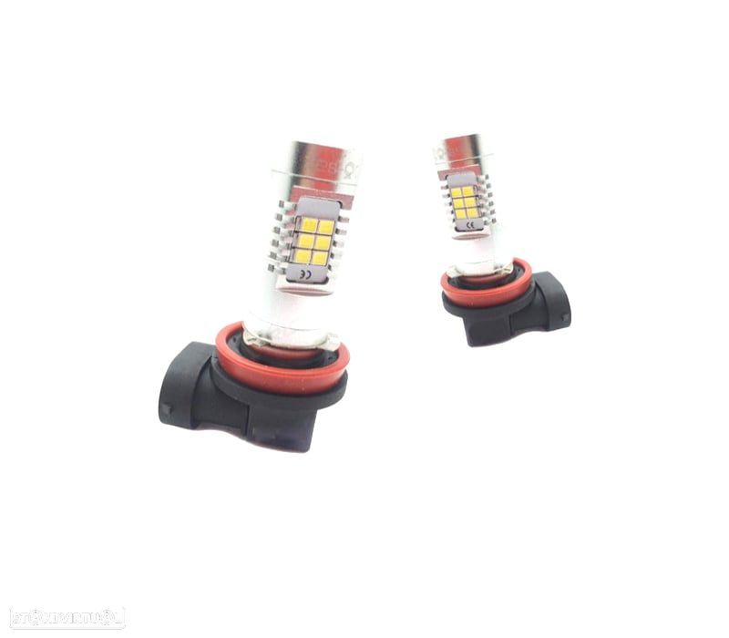 KIT DE LUZES DE NEVOEIRO LED H8 60 WATTS CANBUS - 2