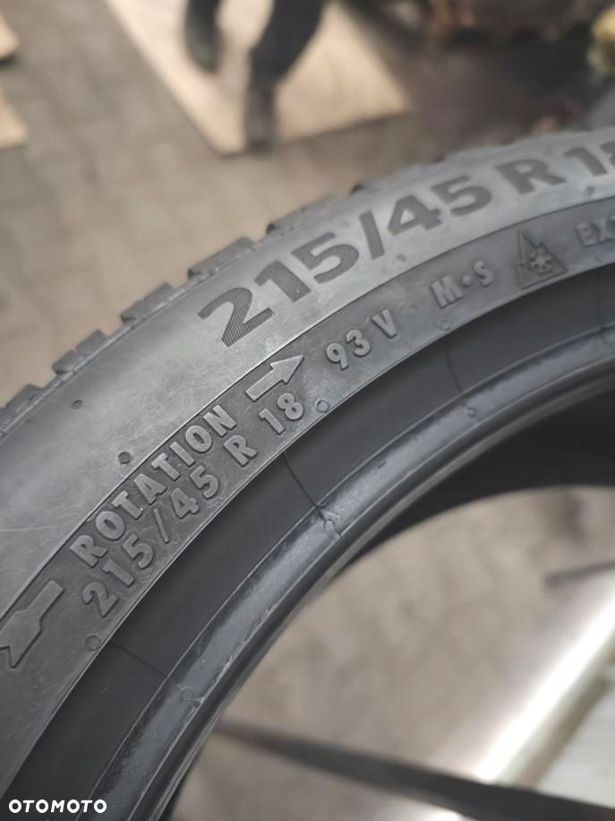 215/45r18 continental opony całoroczne 2022r 7350 - 5