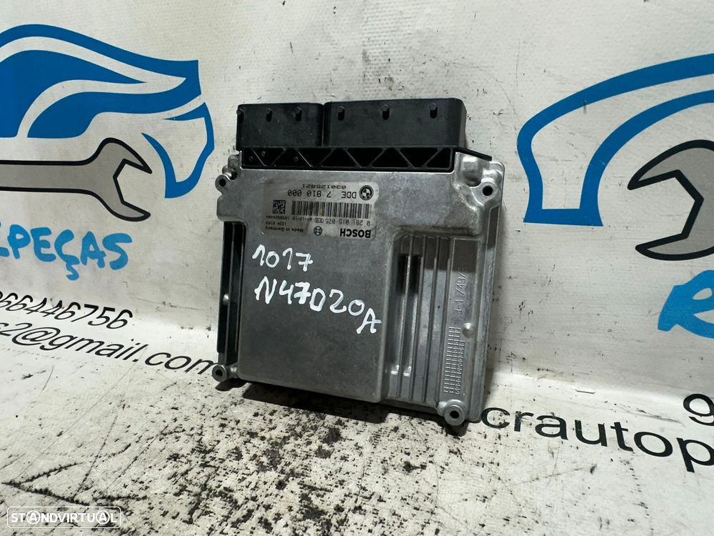 .Centralina ECU Motor Bosch BMW - N47D20 - 7810000  0281015075 - 8