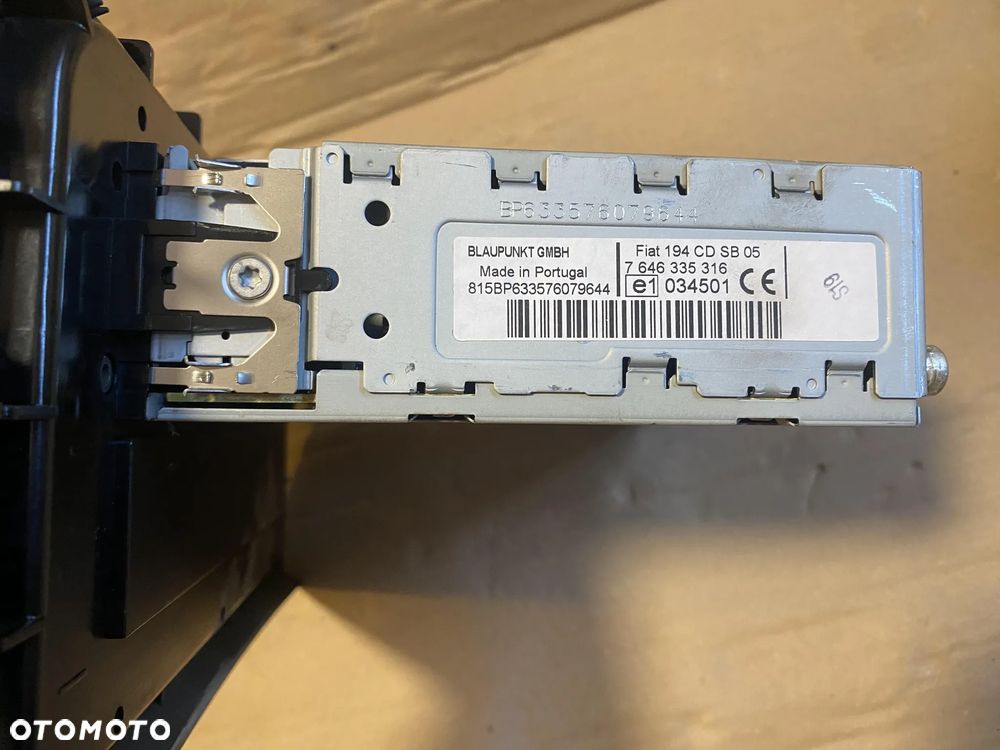 Radio Fiat Croma II 7646335316 OE - 3
