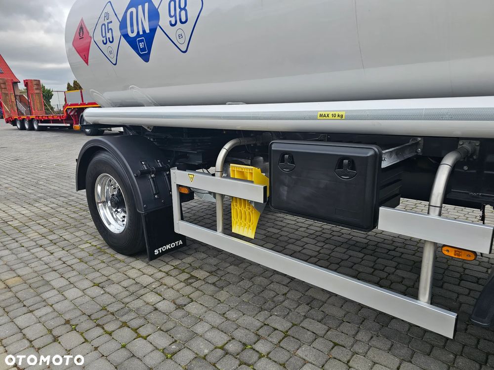 Stokota PRZYCZEPA CYSTERNA 2x7000L JAK NOWA BEZ PRZEBIEGU! - 10
