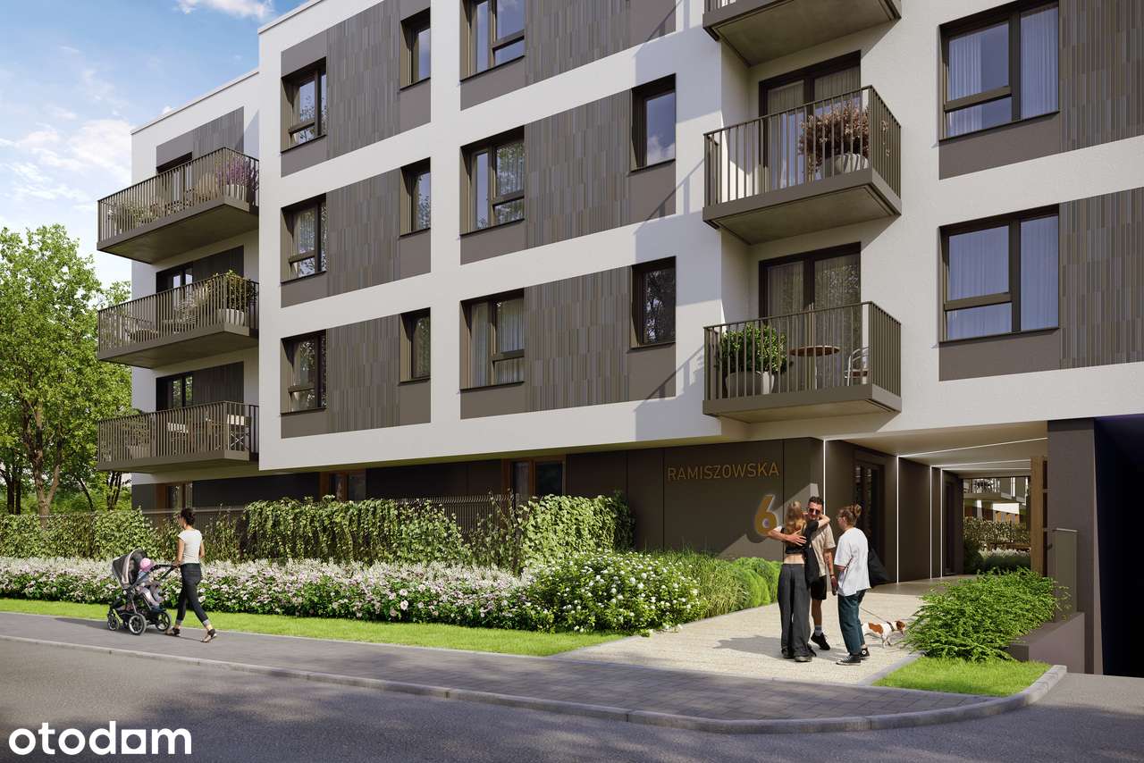 2-pokojowe mieszkanie 43m2 + balkon Bez Prowizji