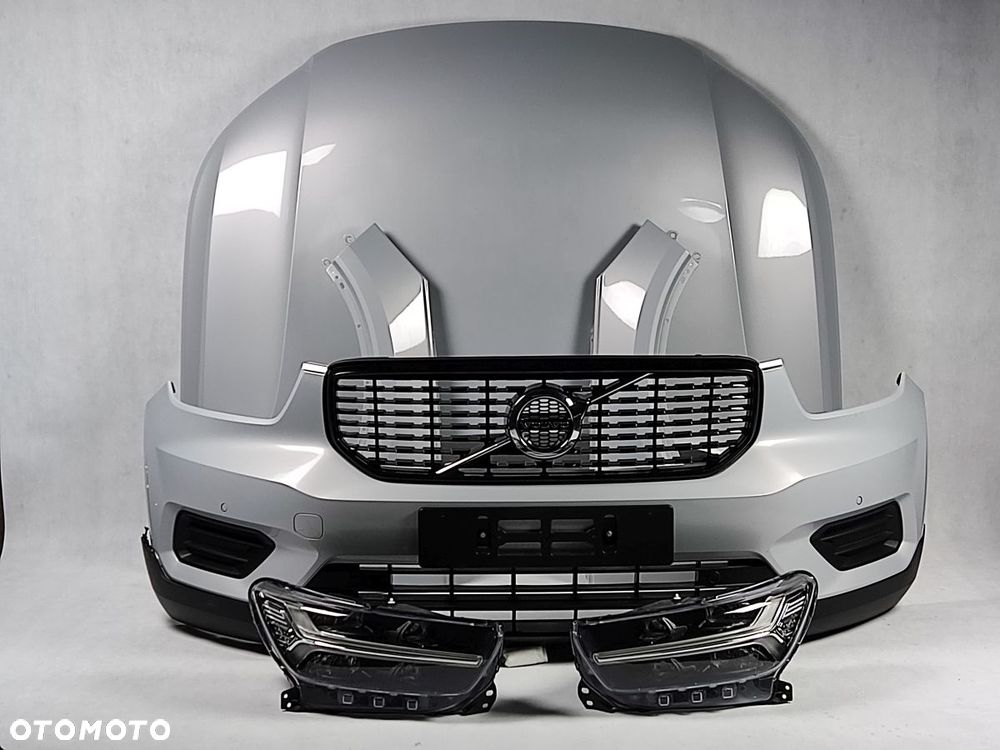 VOLVO XC40 17-21r Zderzak Maska Lampa Błotnik - 2