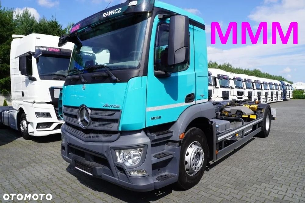 Mercedes-Benz ANTOS 18.350 HAKOWIEC MEILLER 20 T PILOT 1 WŁAŚCICIEL SERWIS SPROWADZONY z Niemiec - 1