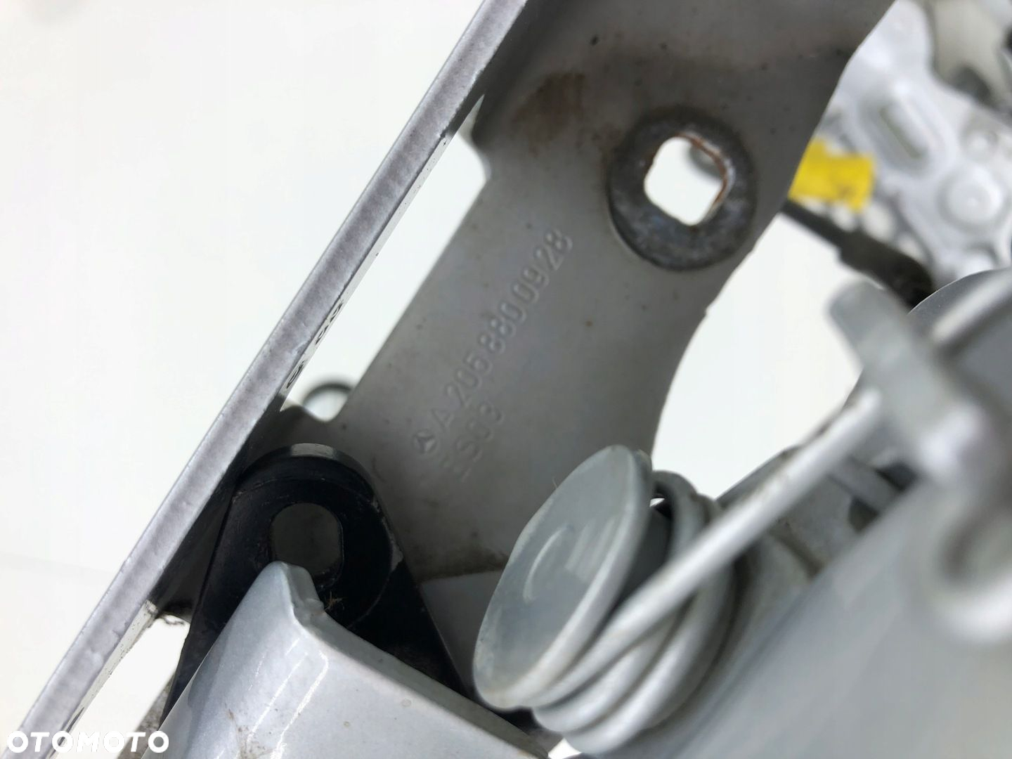 MERCEDES W205 ZAWIASY MASKI NABOJE LP KOMPLET 775 A2058800828 A2058800928 - 9