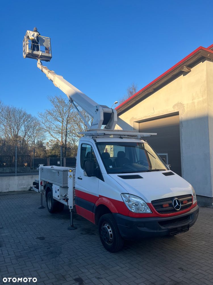 Mercedes-Benz Podnośnik Koszowy Zwyżka Izolowany Kosz!!!  Ruthmann TB220 22 metry 14 w Bok Udt jak Wumag Multitel Gsr - 30