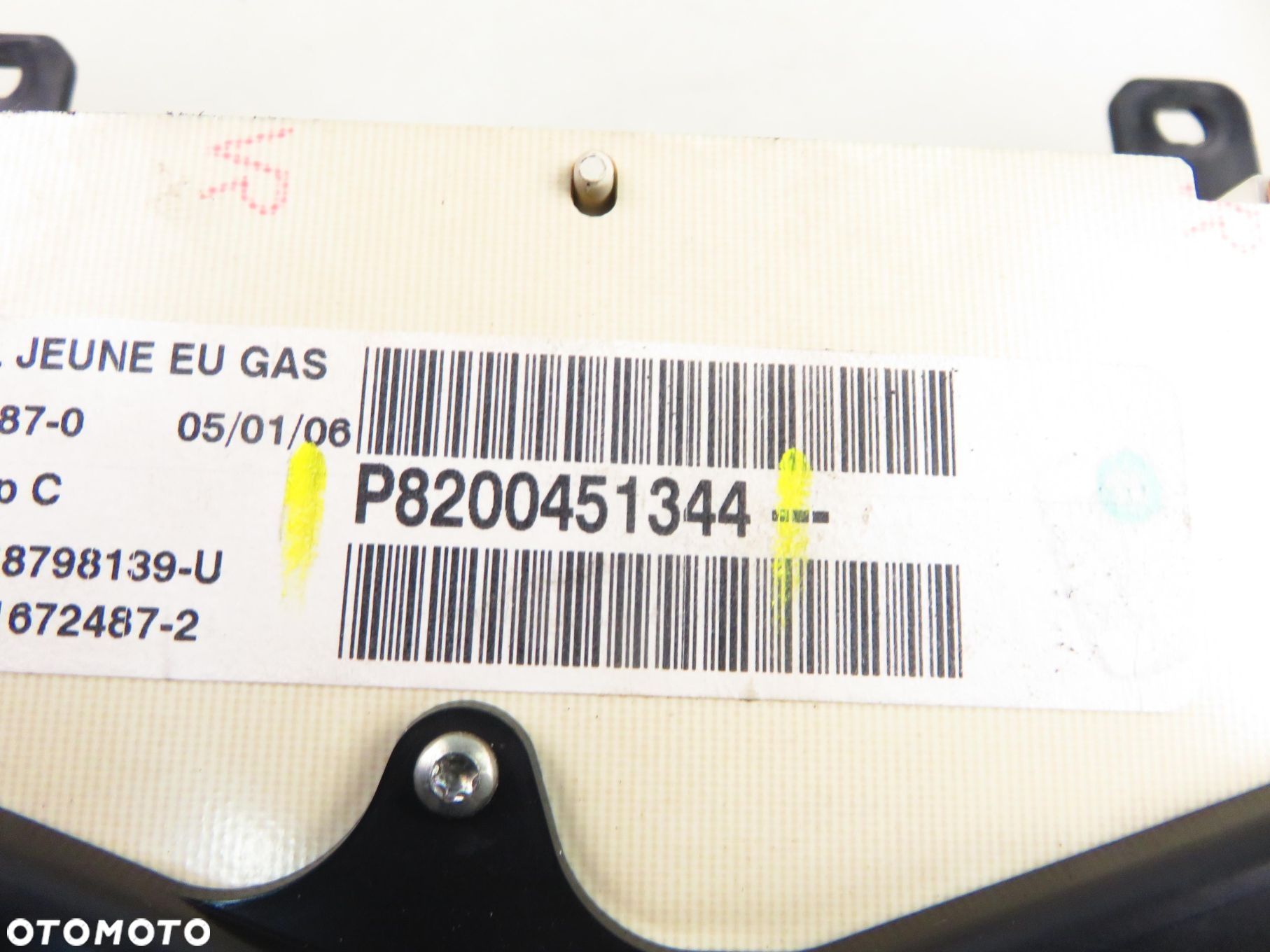 LICZNIK RENAULT CLIO II 1.5 dCi 68 - K9K 714 P8200451344 - 6