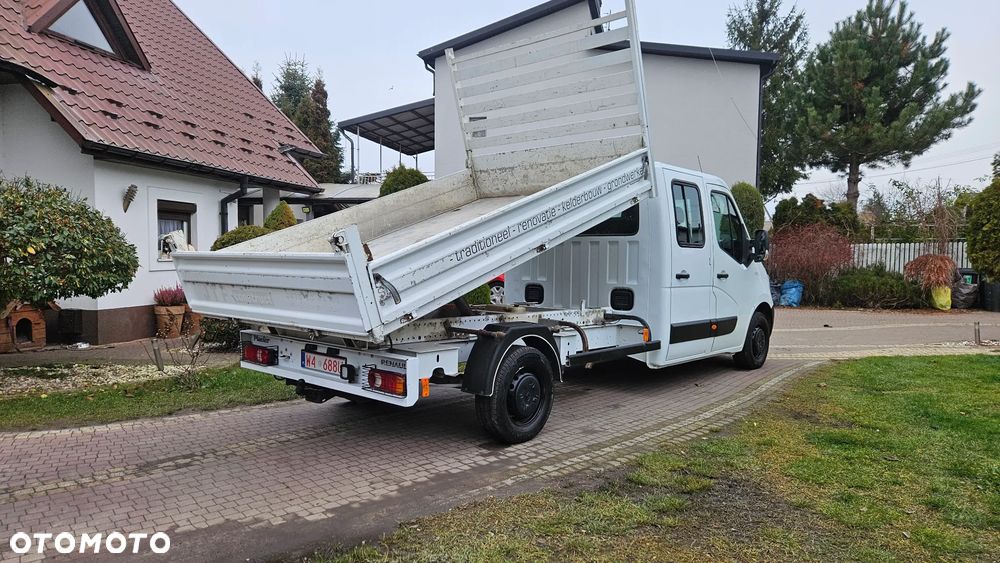 Renault MASTER 2.3 DCI150 KM WYWROTKA KIPER DUBEL KABINA MOVANO DOKA 6 OSÓB SKRZYNIA  KLIMA - 7