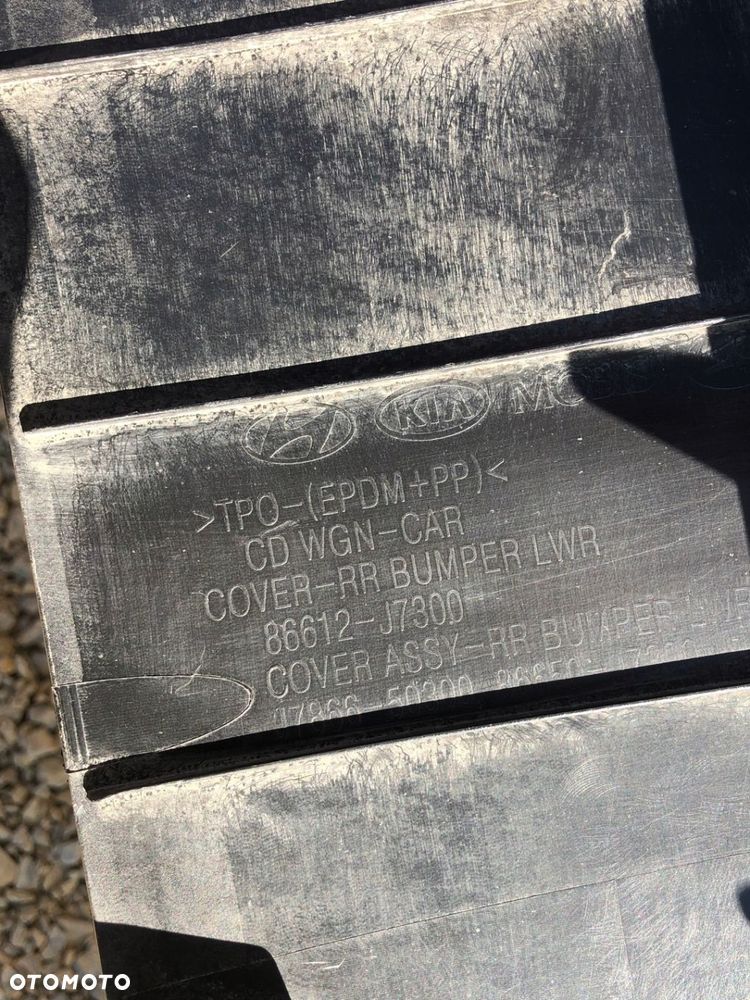 DOKŁADKA ZDERZAKA CHROM TYŁ KIA CEED III KOMBI - 3