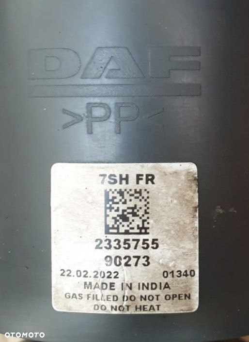 AMORTYZATOR ZAWIESZENIA KABINY PRZEDNI DAF XF /XG 2335755 - 3