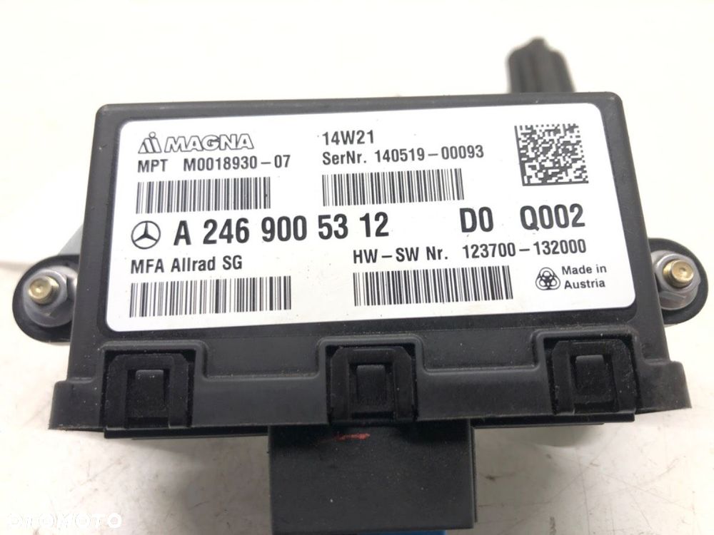 MODUŁ NAPĘDU - 68.00 PLN - MERCEDES-BENZ CLA coupe (C117) 2013 - 2019 CLA 250 4-matic (117.346) - 4