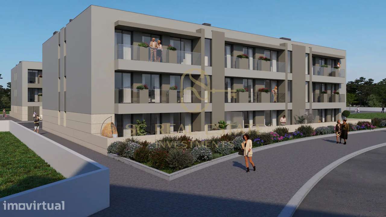 T2+1 Novo, com terraço, dois Lugares de Garagem - Maia - Grande imagem: 2/15