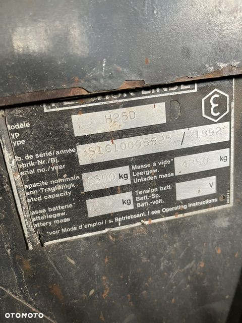 Linde H25D - 5