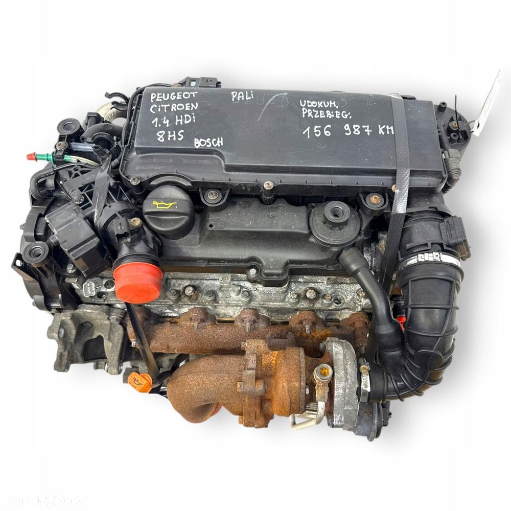 SILNIK 8HS Citroen Nemo Peugeot Bipper Tapee 1.4 HDI 68KM diesel 156 987km - 4