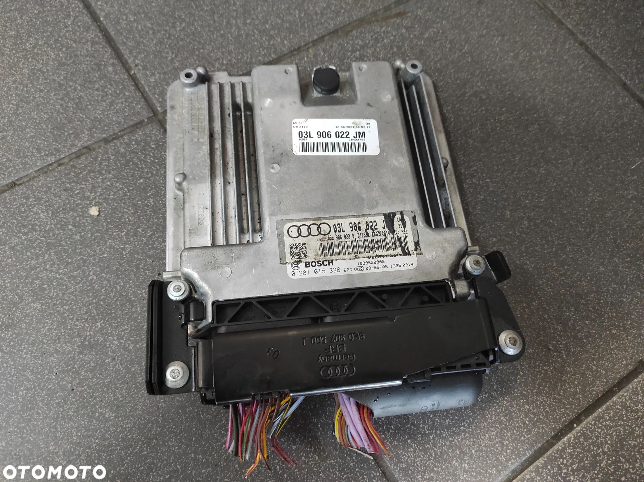 KOMPUTER STEROWNIK SILNIKA 2.0 TDI CAG 03L906022JM DIESEL EDC17CP14 HW:H01 0281015328     WYSYŁKA !!!! - 1
