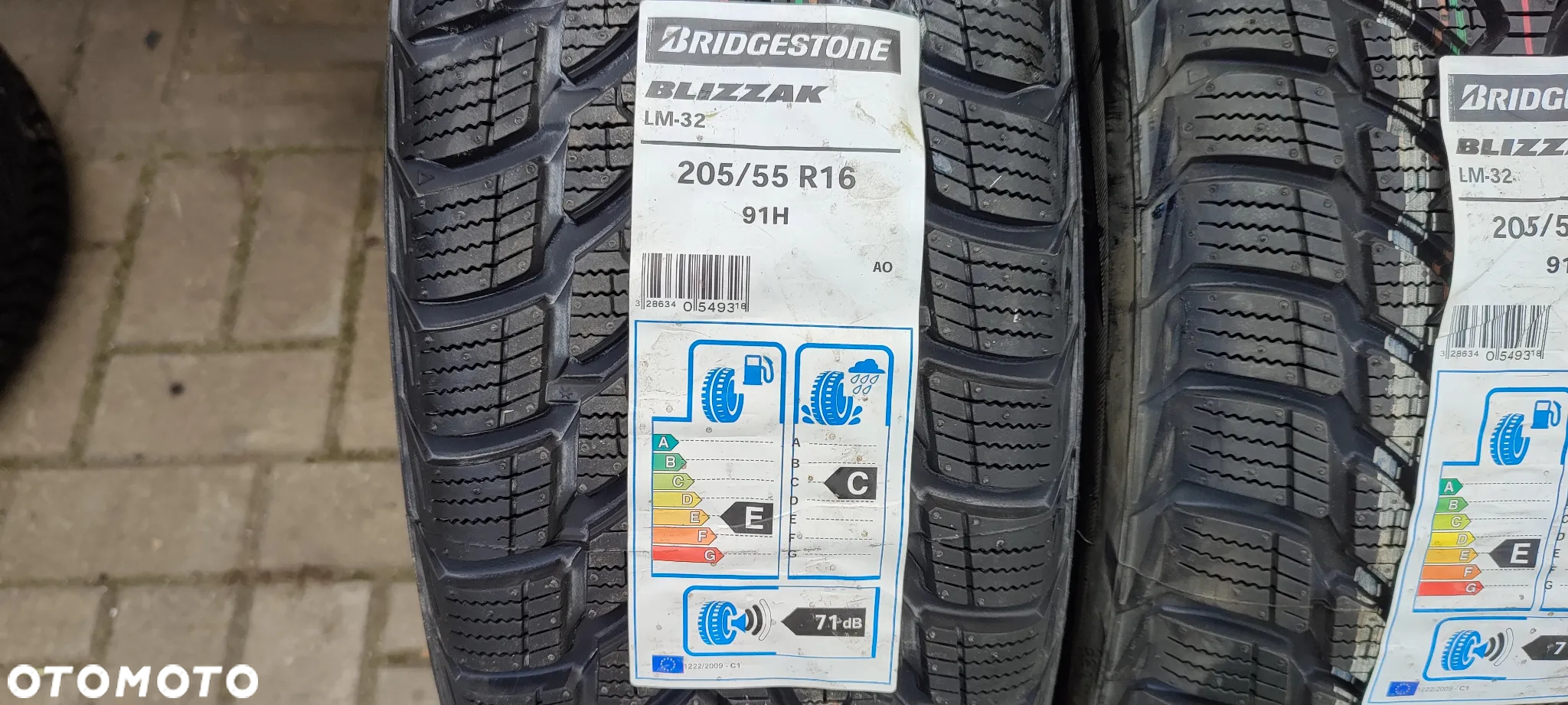 OPONY ZIMOWE 205/55R16 BRIDGESTONE BLIZZAK LM32 (0216) ZIMA 4 SZTUKI KOMPLET - 8