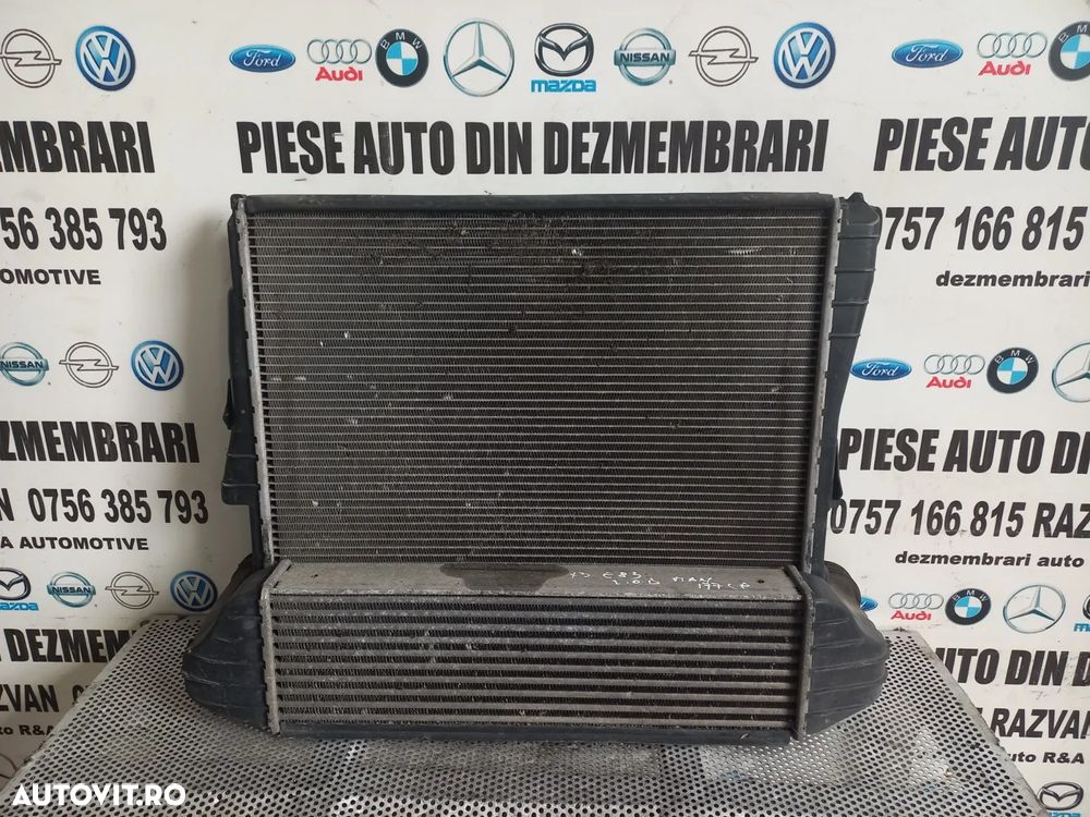 Grup Radiatoare Radiator Apa Clima Intercooler Bmw X3 E83 2.0 Diesel N47 Manual Cod Radiator Bmw X3 - 1