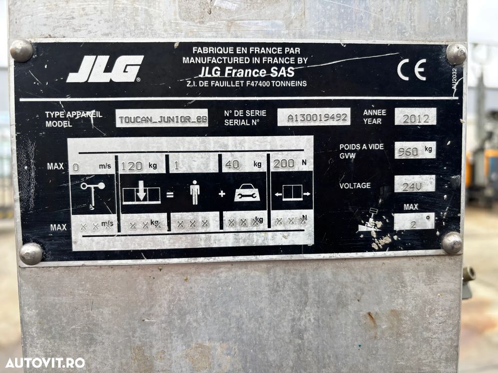 JLG Toucan Junior8 (A202) - 4