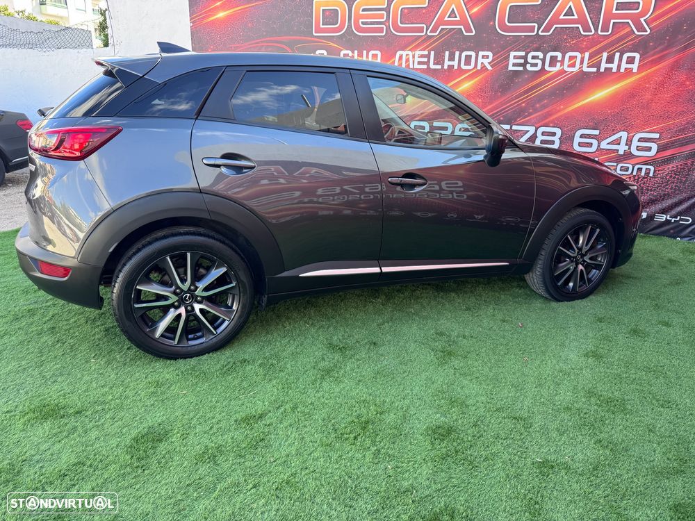 Mazda CX-3 1.5 Sky.Excellence HT Leather White Navi - 3