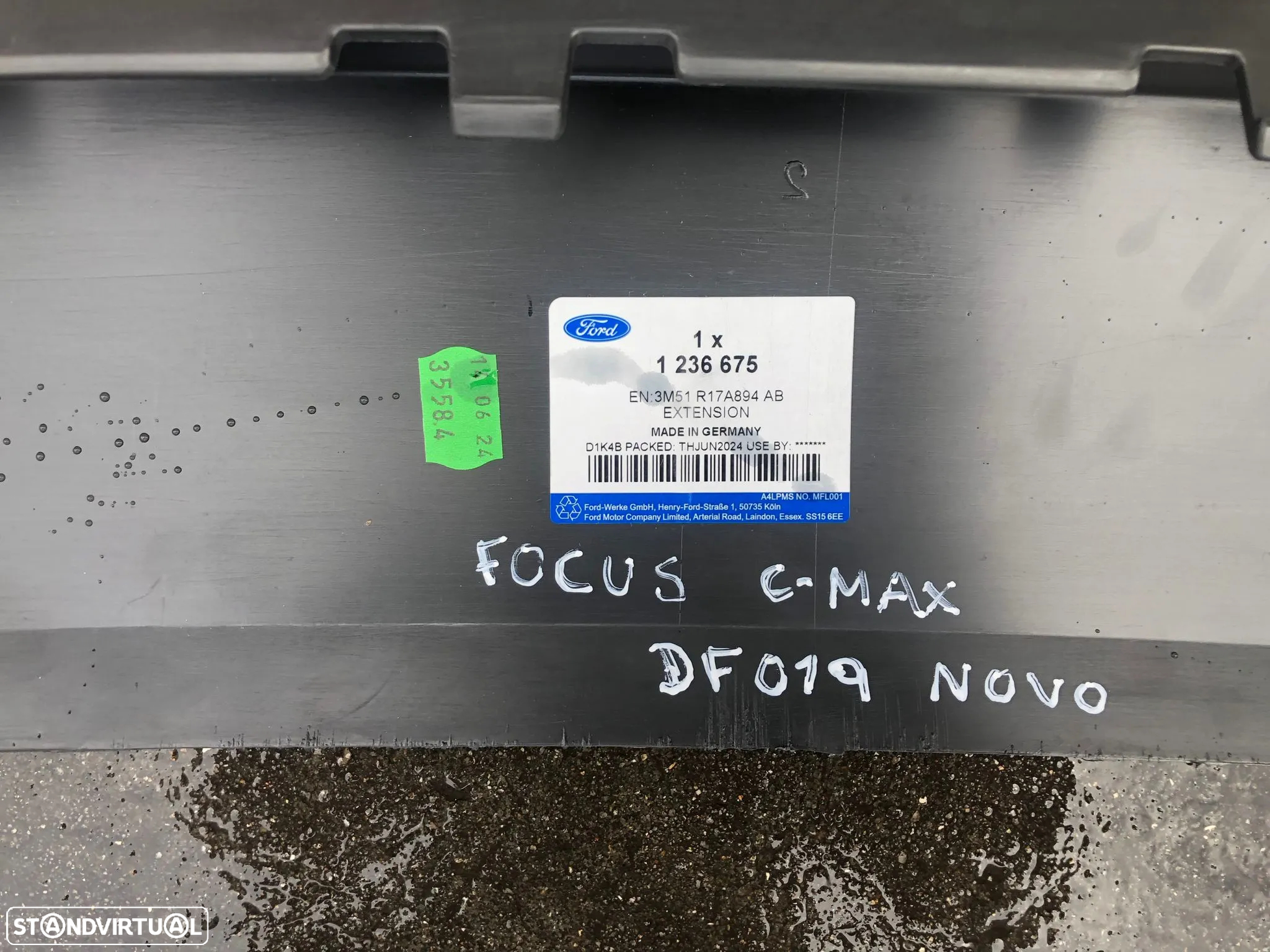 FORD C-MAX DIFUSOR PARA CHOQUES TRAS - DF019 - 6