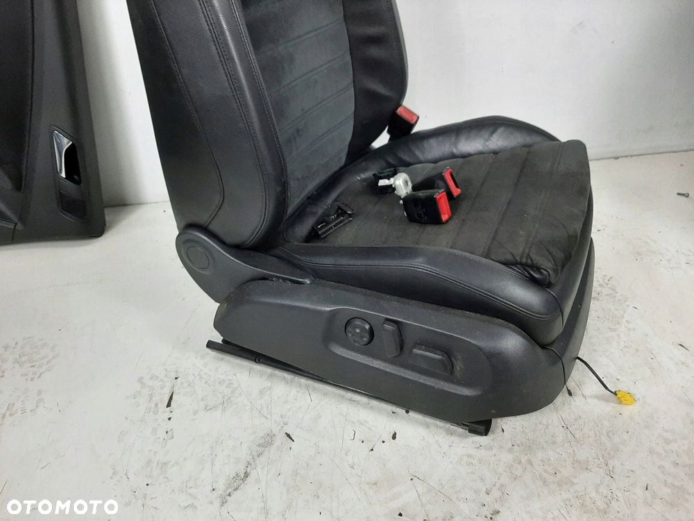 PASSAT B6 VARIANT 08R TAPICERKA SKORA KOMPLET FOTELE KANAPA BOCZKI TUNEL - 11