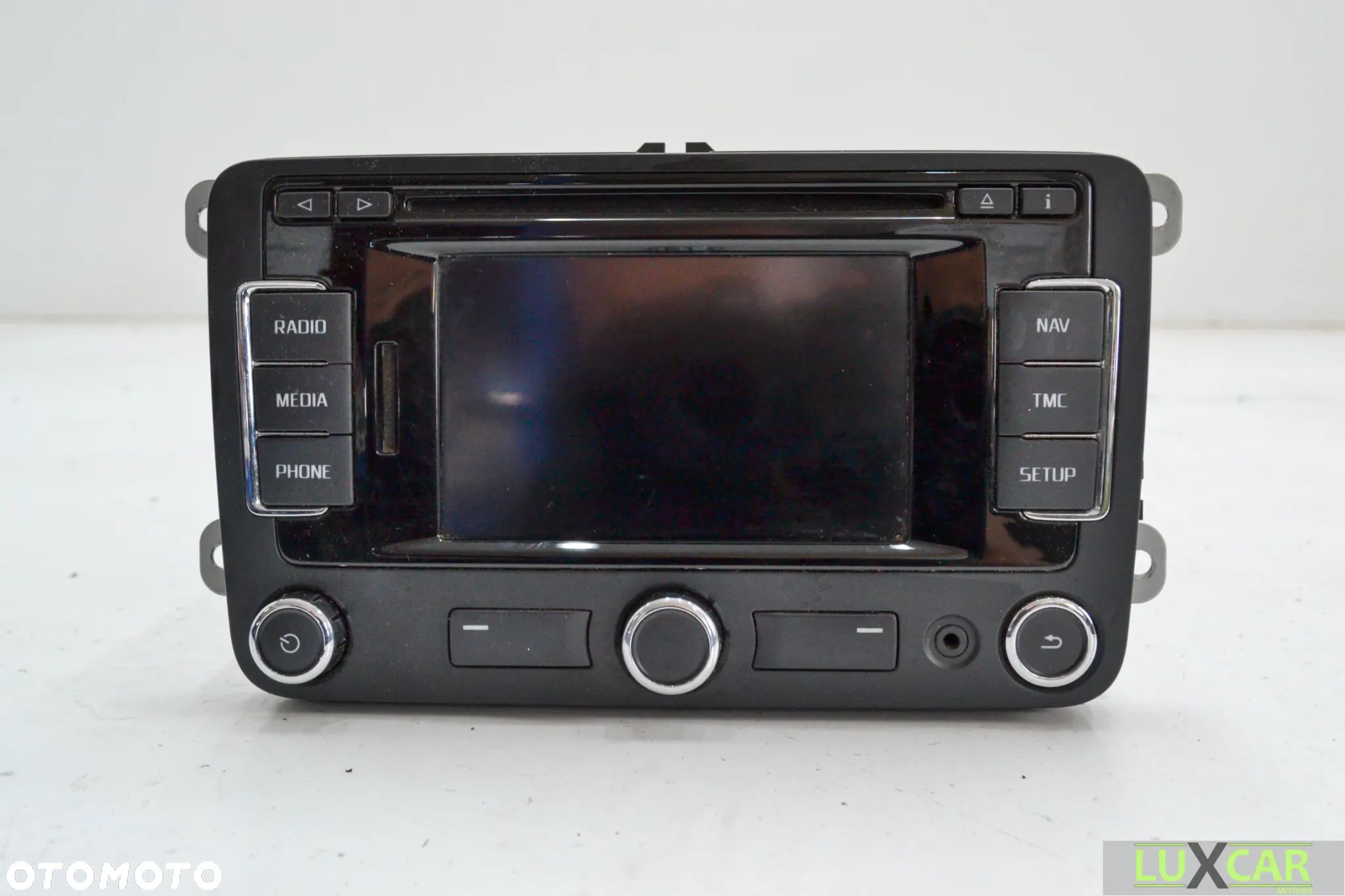 SKODA YETI LIFT ORYGINALNE RADIO NAWIGACJA ODTWARZACZ MP3 NAVI MMI 3T0035192N GORLICE - 1