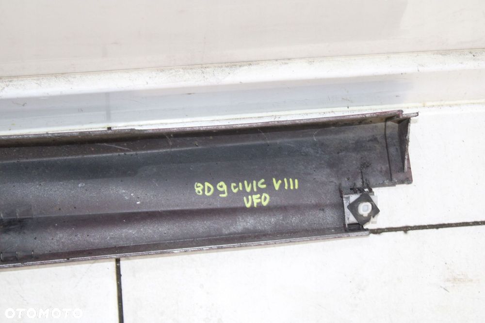 HONDA CIVIC VIII UFO 5D LISTWA NAKŁADKA PROGOWA PROGU PRAWA TYPE-S TYPES - 9