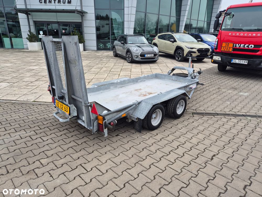 Ifor Williams GH 94 / 2700KG / PRZYCZEPKA DO MASZYN / ŁADOWNOŚĆ 2100KG / MOCNA STAL / 2 OSIE / NAJAZD STALOWY / NISKA KONSTRUKCJA / IDEALNA DO MASZYN I MINI KOPAREK - 5