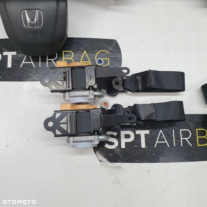 HONDA CIVIC 10 X DESKA ROZDZIELCZA KONSOLA KOKPIT PULPIT PODUSZKI AIRBAG AIR BAG PASY KIT SET - 8