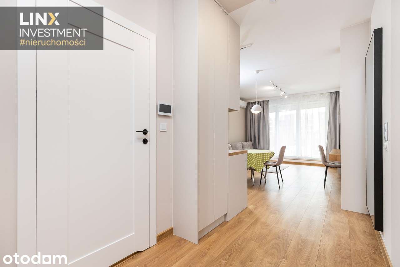 Nowoczesne mieszkanie typu studio 35 m2, WITA, balkon, klimatyzacja