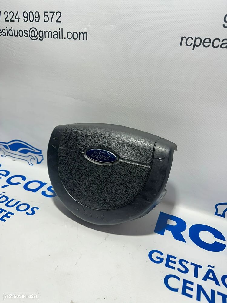 .Airbag Volante Guiador Original Ford Fiesta 5 5S6AA042B85AAZHHD 2002 - 2005 - 4