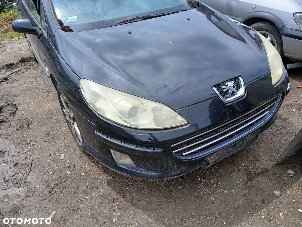 peugeot 407 2.0 16v RFN silnik skrzynia sanki belka przód tył wahacz zacisk zwrotnica maglownica - 1